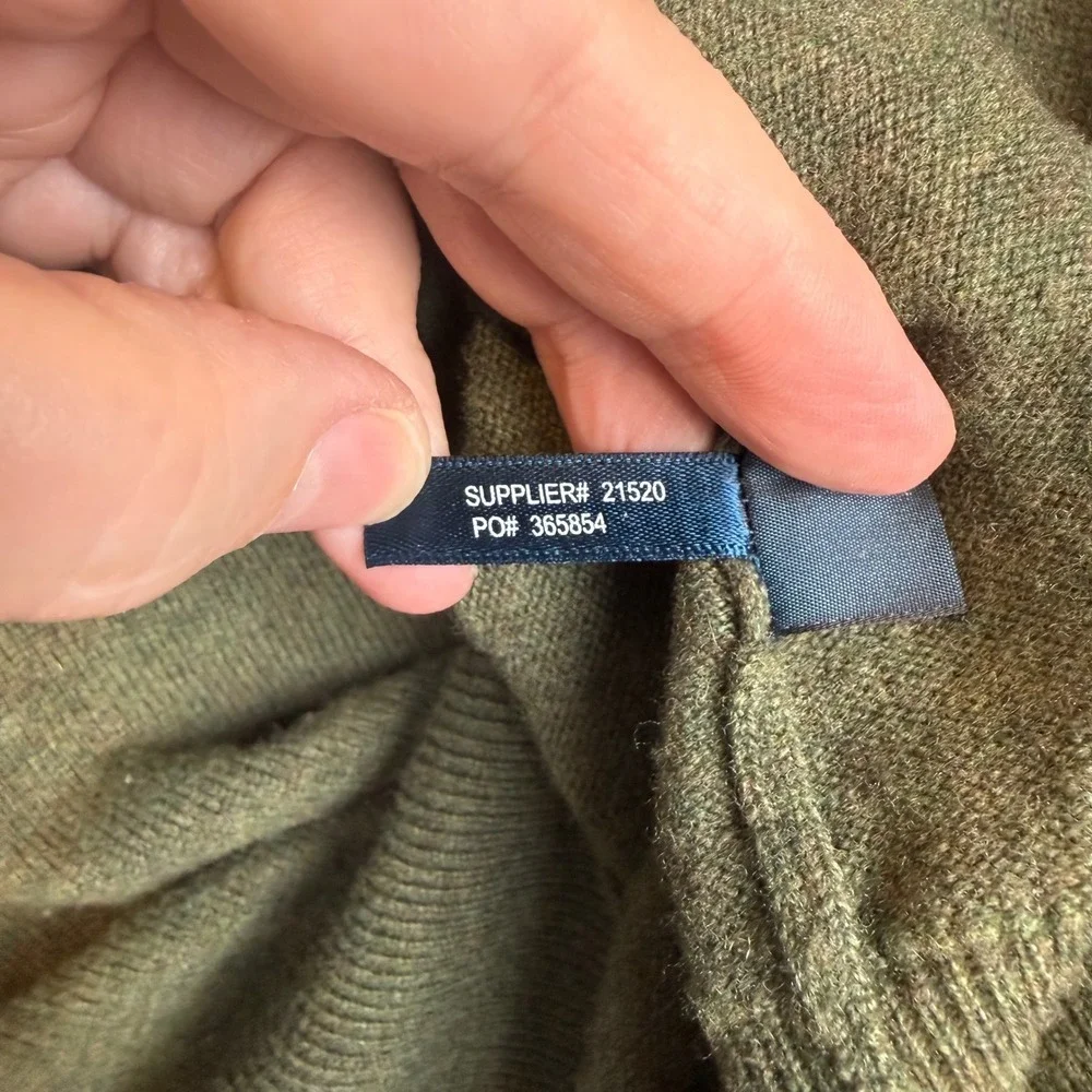 Polo‎ Ralph Lauren Mens Merino Wool Sweater XL Earthy Old Money Classic Luxury